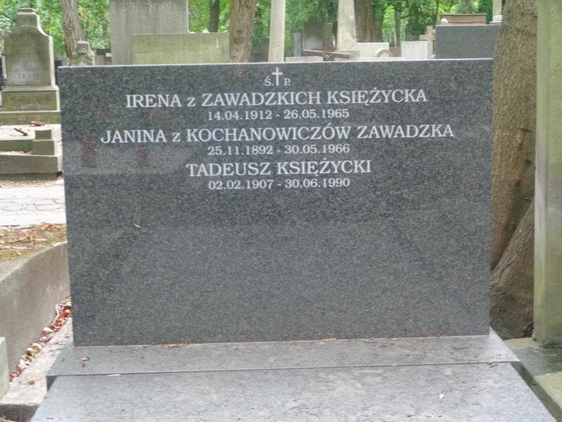 Zdjęcie grobu Irena Księżycka (2)