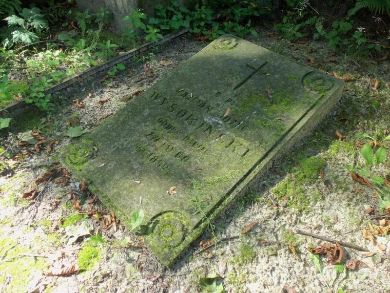 Zdjęcie grobu Kajetan Józef Wysokiński (1)