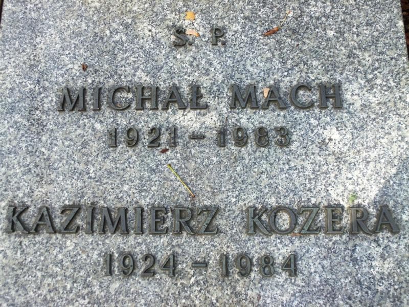Zdjęcie grobu Michał Mach (2)