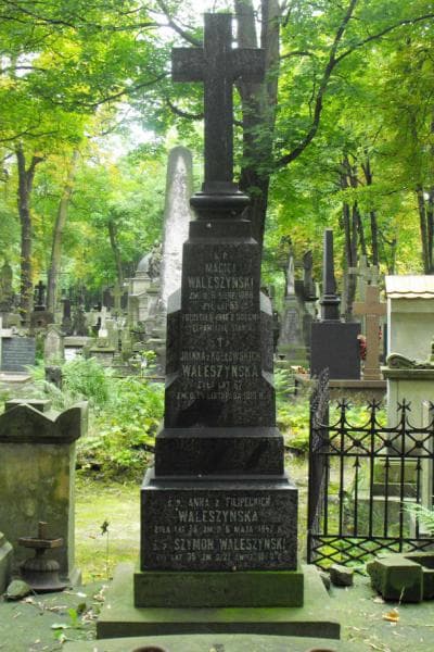 Zdjęcie grobu Adolf Waleszyński (2)