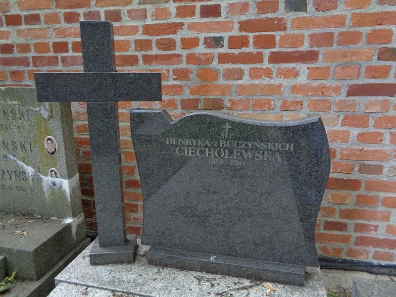 Zdjęcie grobu Henryka Ciecholewska (1)