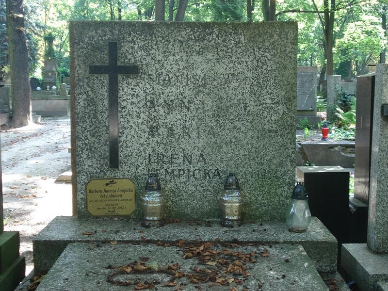 Zdjęcie grobu Barbara Junosza Łempicka (1)