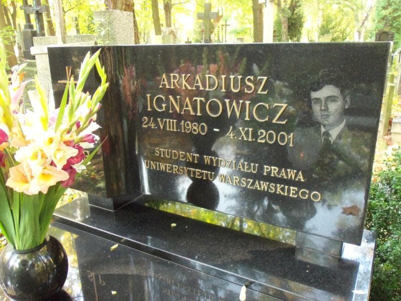 Zdjęcie grobu Arkadiusz Ignatowicz (2)