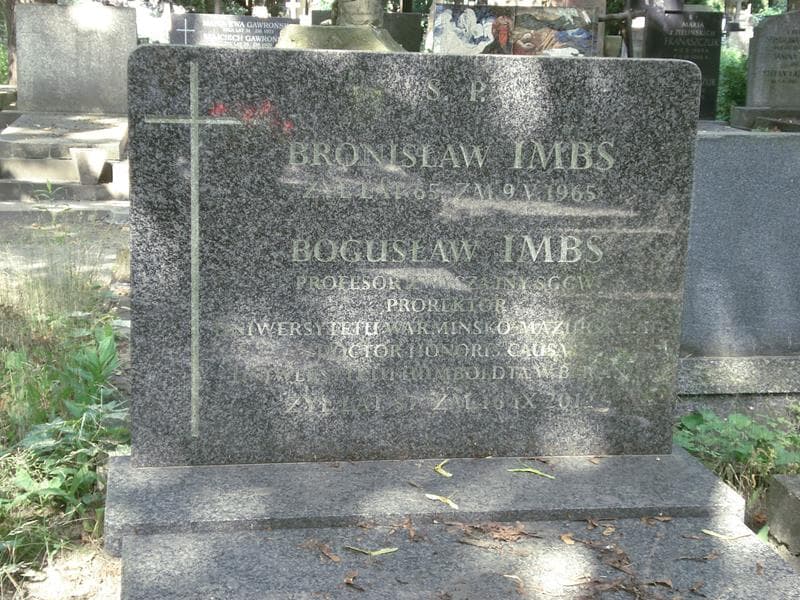 Zdjęcie grobu Bogusław Imbs (1)