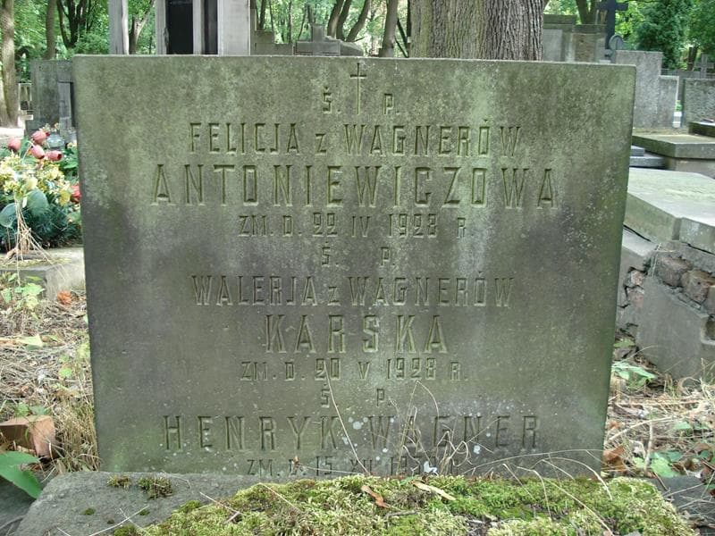 Zdjęcie grobu Felicja Antoniewiczowa (2)