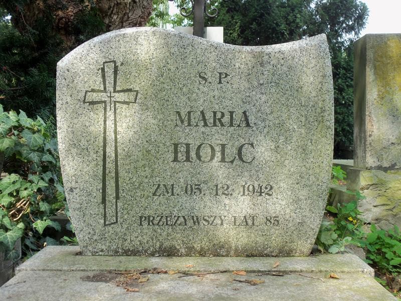 Zdjęcie grobu Maria Holc (2)