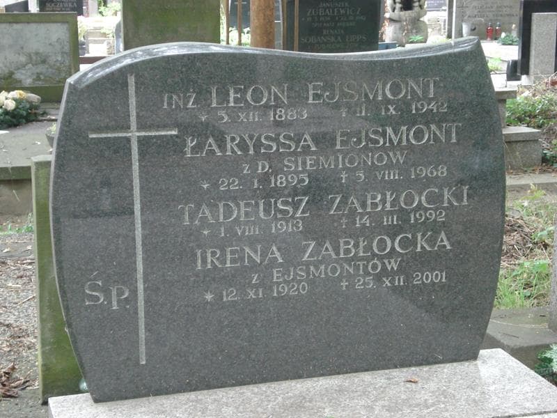 Zdjęcie grobu Irena Zabłocka (2)