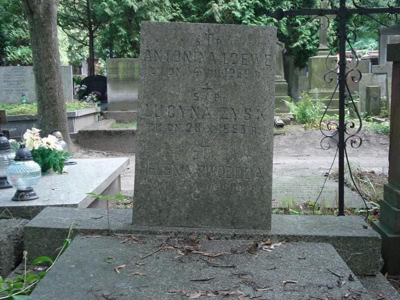 Zdjęcie grobu Antonina Loewe (2)