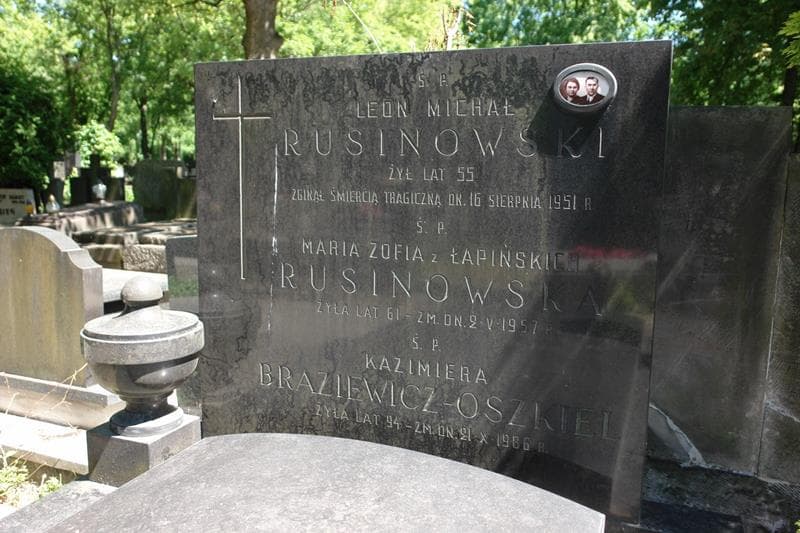 Zdjęcie grobu Kazimiera Braziewicz-Oszkiel (2)
