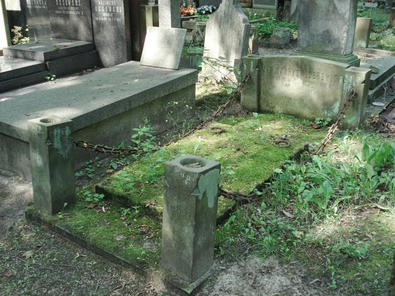 Zdjęcie grobu: Jan Maurycy Iserowicz