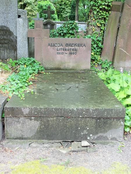 Zdjęcie grobu: Alicja Okońska