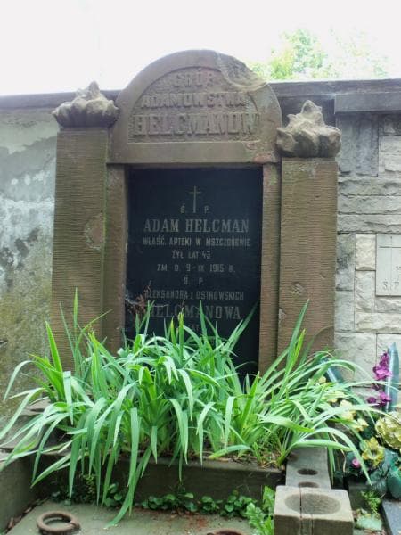 Zdjęcie grobu Adam Helcman (2)