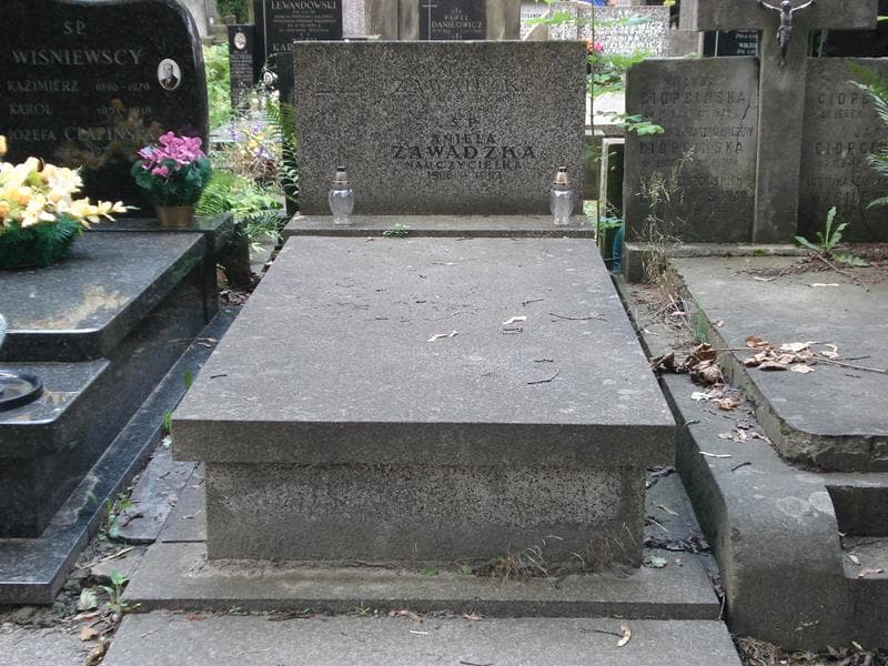 Zdjęcie grobu: Aniela Zawadzka