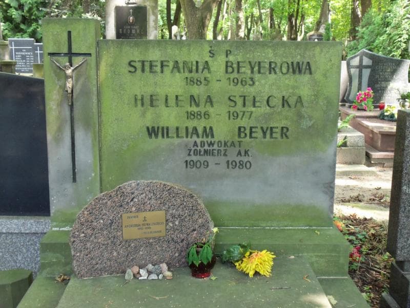 Zdjęcie grobu Stefania Beyerowa (2)