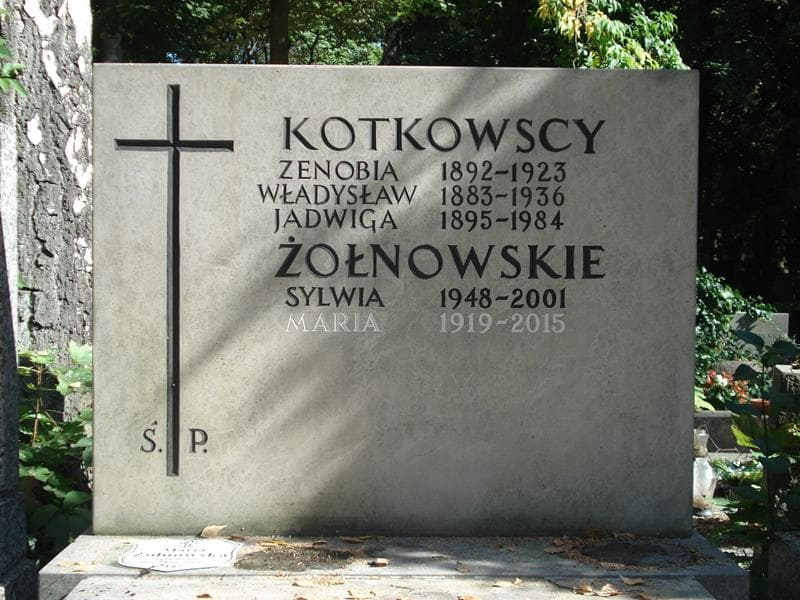 Zdjęcie grobu Maria Żołnowska (2)