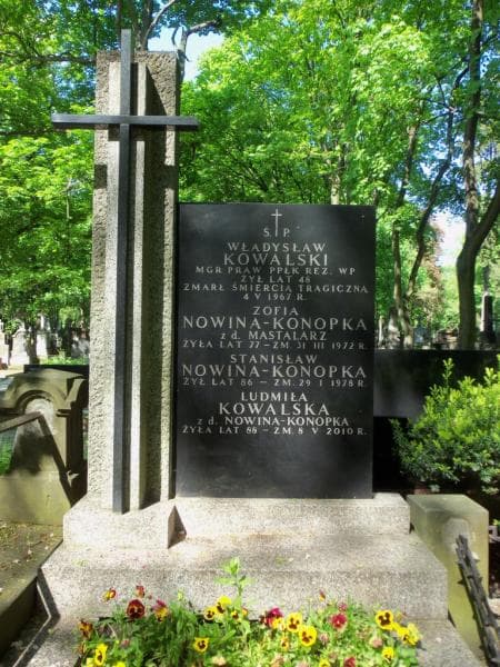 Zdjęcie grobu Zofia Nowina-Konopka (2)