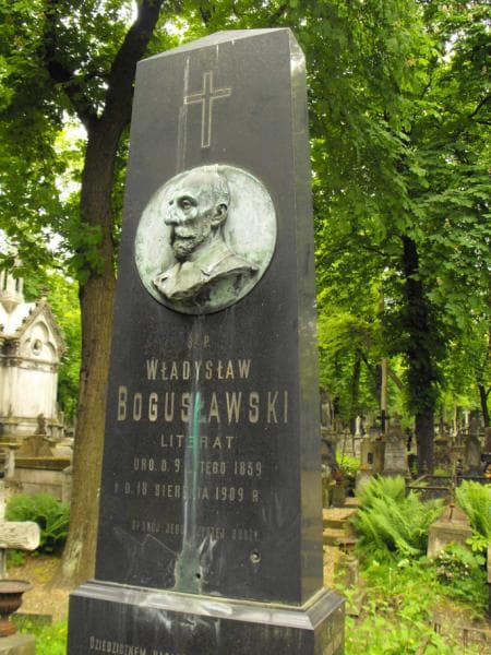 Zdjęcie grobu Stanisław Bogusławski (2)