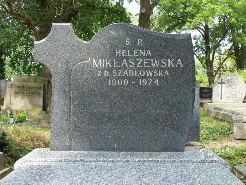 Zdjęcie grobu Helena Mikłaszewska (2)