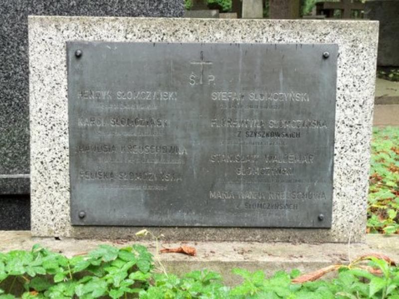 Zdjęcie grobu Henryk Słomczyński (2)