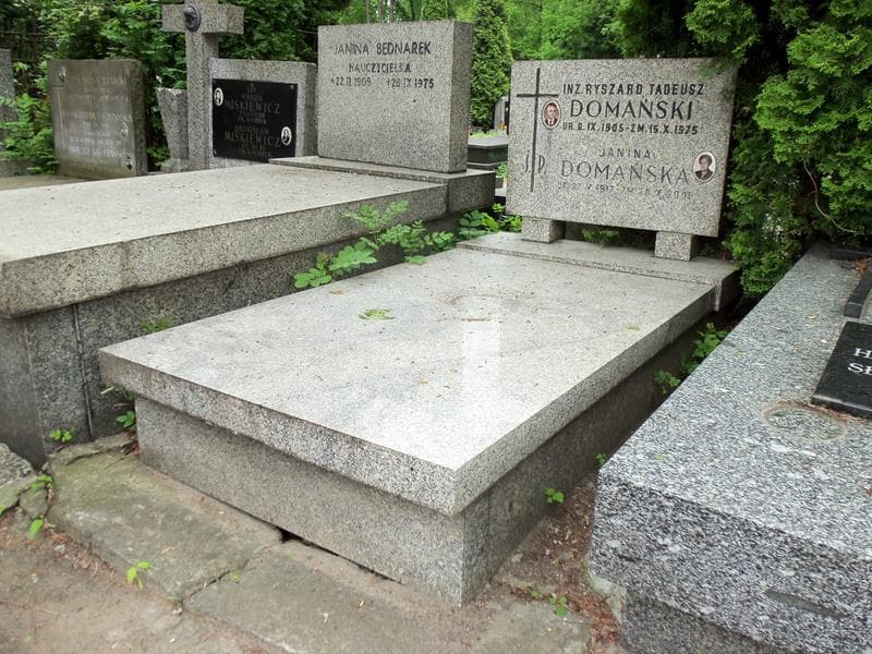 Zdjęcie grobu Janina Domańska (1)