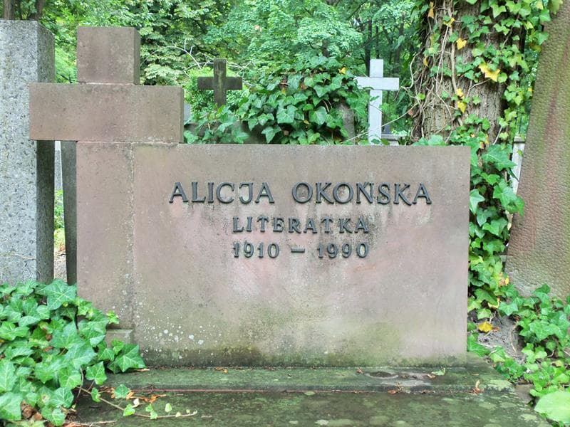 Zdjęcie grobu Alicja Okońska (2)