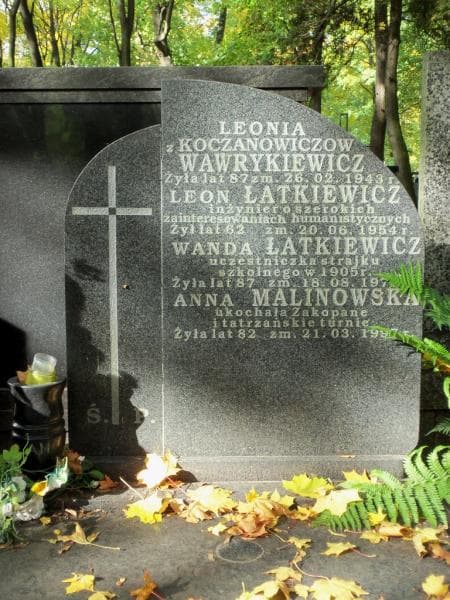 Zdjęcie grobu Anna Malinowska (2)