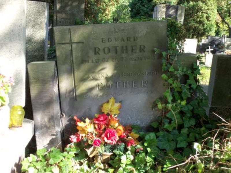Zdjęcie grobu Edward Rother (1)