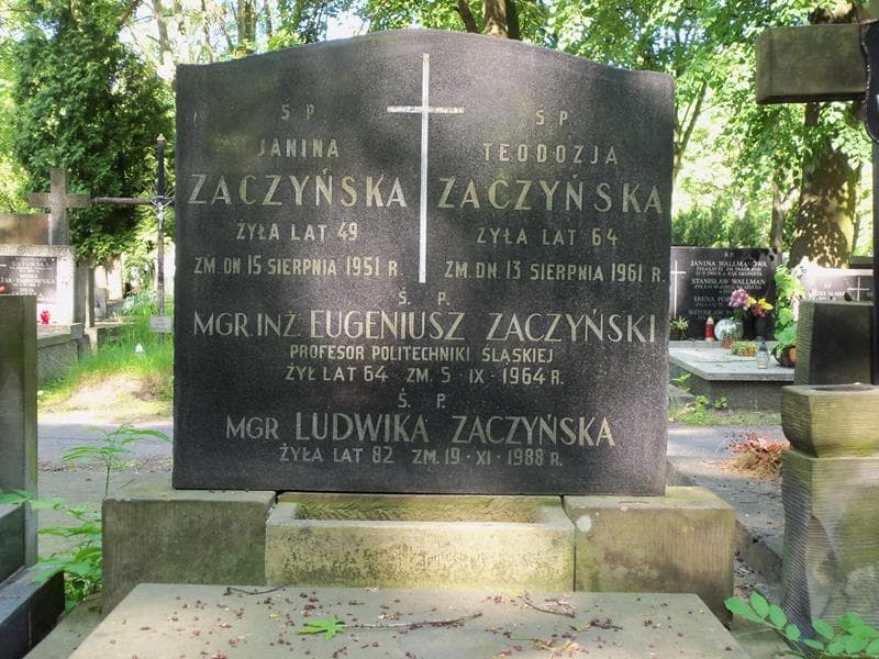 Zdjęcie grobu Eugeniusz Zaczyński (2)
