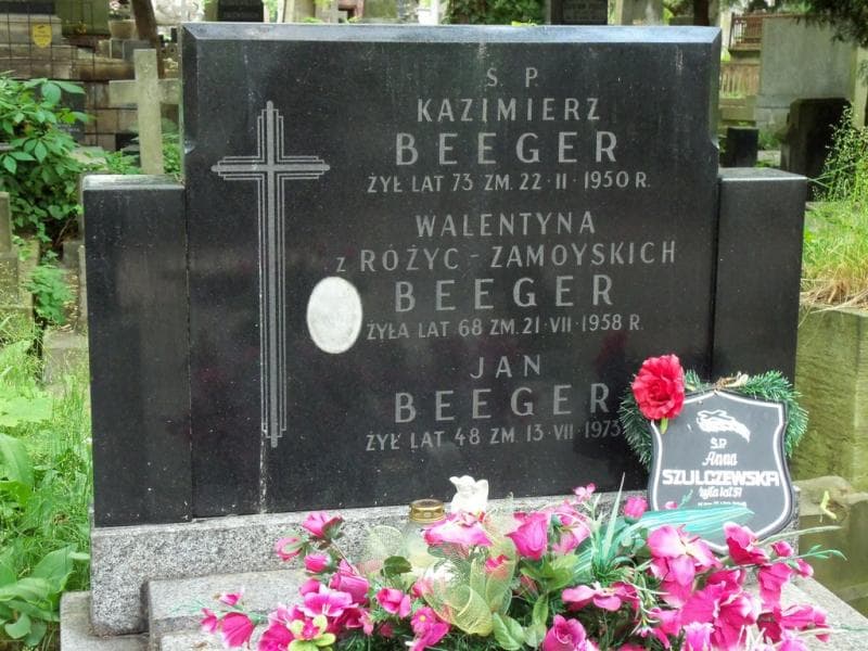 Zdjęcie grobu Walentyna Beeger (2)