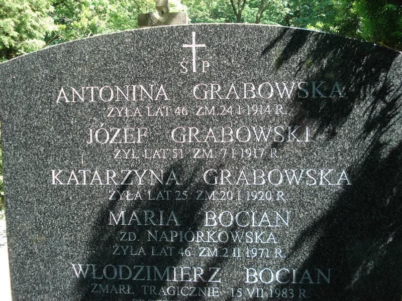 Zdjęcie grobu Katarzyna Grabowska (1)