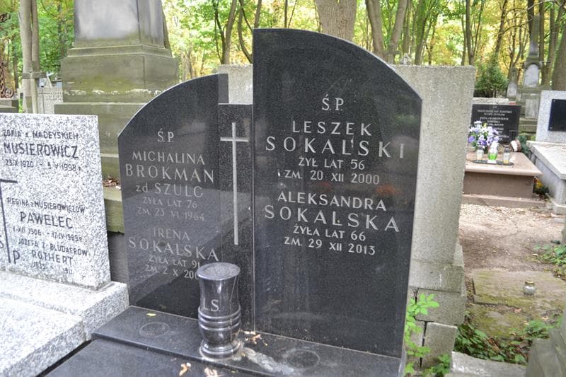 Zdjęcie grobu Michalina Brokman (2)