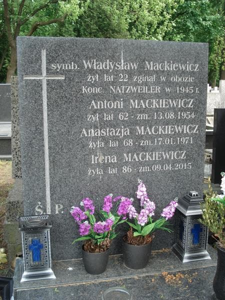 Zdjęcie grobu Irena Mackiewicz (1)