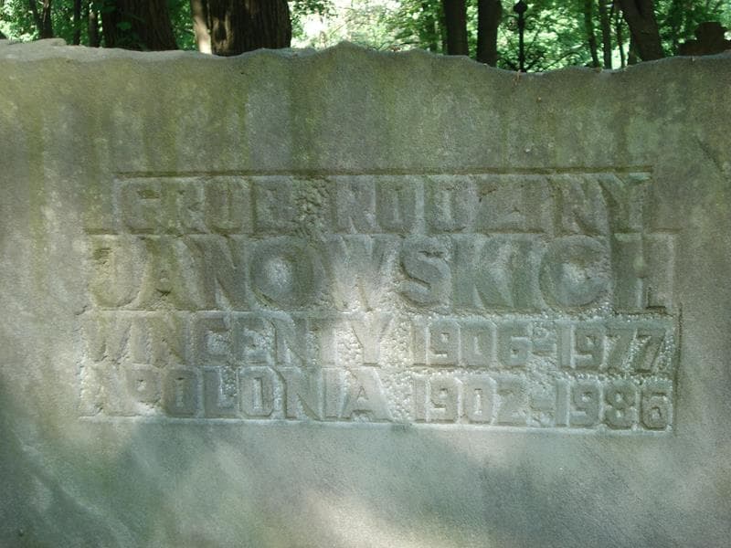 Zdjęcie grobu Apolonja Janowski (2)