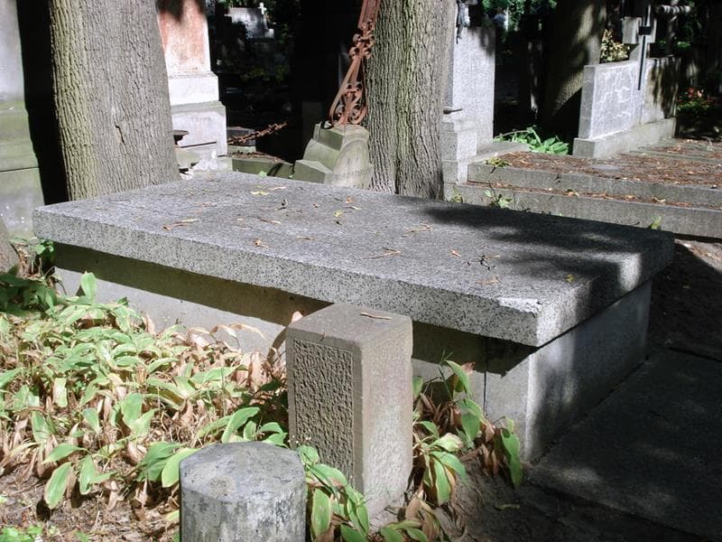 Zdjęcie grobu Ludwika Czapska (2)