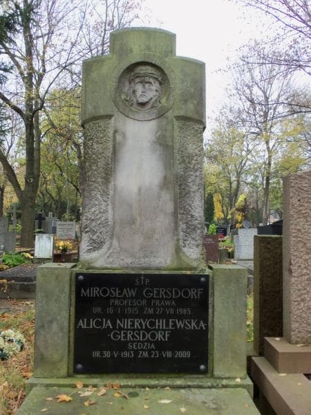 Zdjęcie grobu Alicja Nierychlewska-Gersdorf (2)