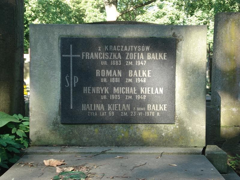 Zdjęcie grobu Franciszka Zofia Balke (2)