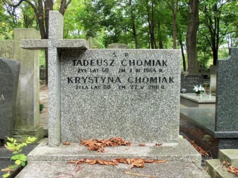 Zdjęcie grobu Tadeusz Chomiak (2)