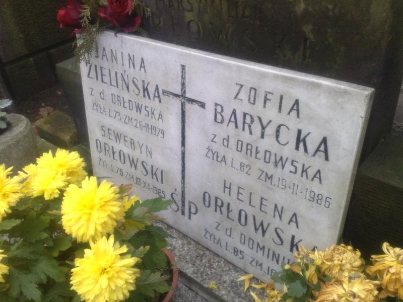 Zdjęcie grobu Zofia Barycka (2)