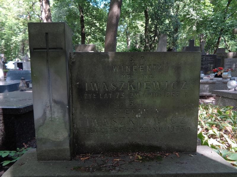 Zdjęcie grobu Stefania Iwaszkiewicz (2)