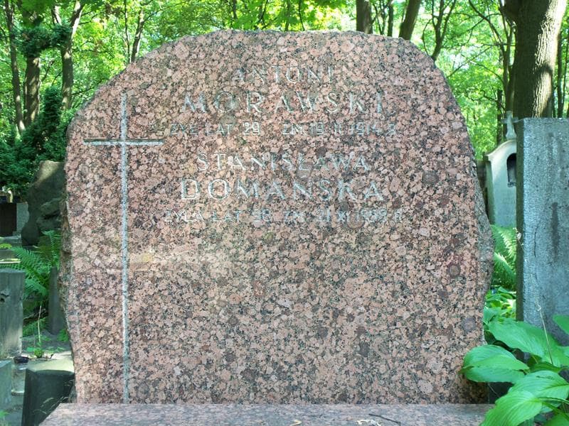 Zdjęcie grobu Stanisława Domańska (2)