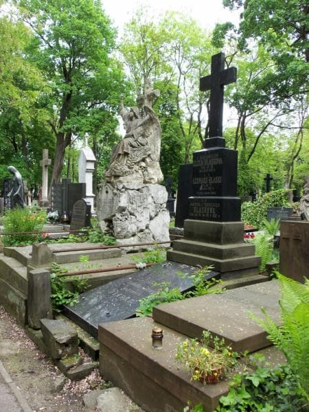 Zdjęcie grobu Leonard Hłasko (1)