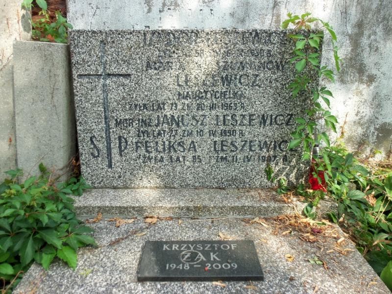 Zdjęcie grobu Janusz Leszewicz (2)