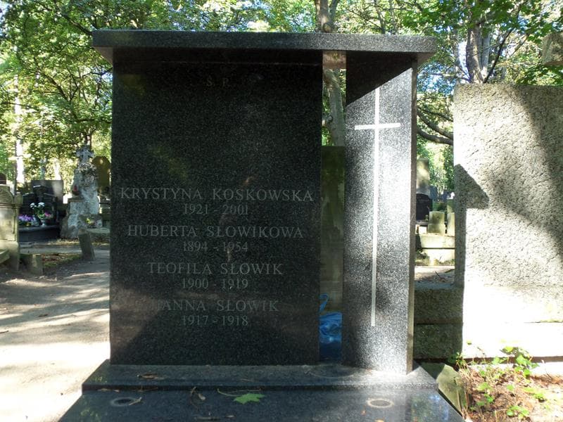 Zdjęcie grobu Teofila Słowik (2)