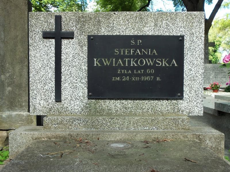 Zdjęcie grobu Stefania Kwiatkowska (2)