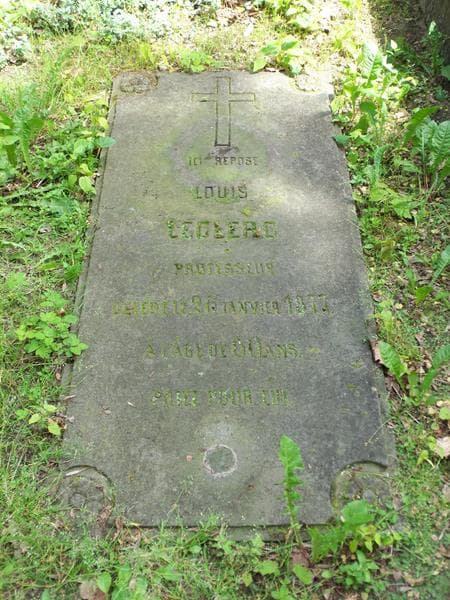 Zdjęcie grobu Louis Leclerc (2)