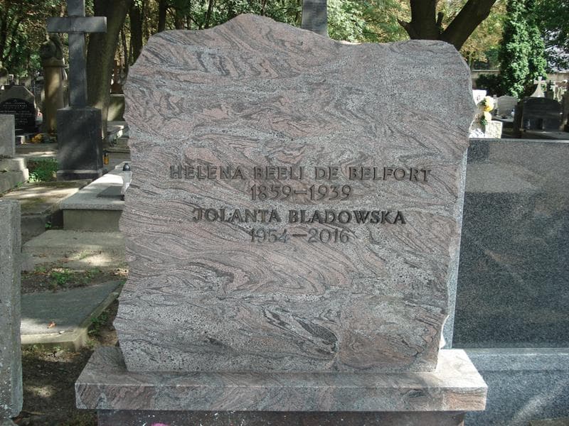 Zdjęcie grobu Helena Beeli De Belfort (2)