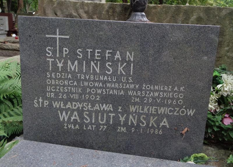 Zdjęcie grobu Władysława Wasiutyńska (2)