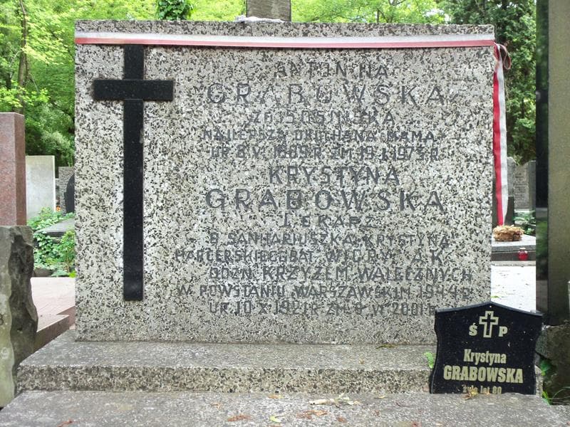 Zdjęcie grobu Antonina Grabowska (2)