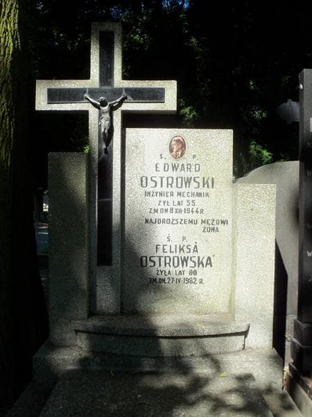 Zdjęcie grobu Feliksa Ostrowska (2)
