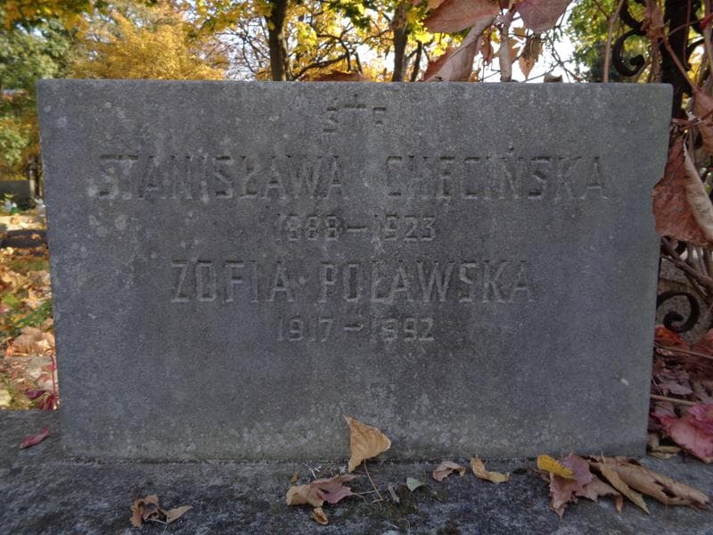 Zdjęcie grobu Stanisława Chęcińska (2)